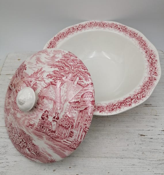 Vintage Soup Salad Bowl, Enoch Wedgwood Deep Bowl,england Salad