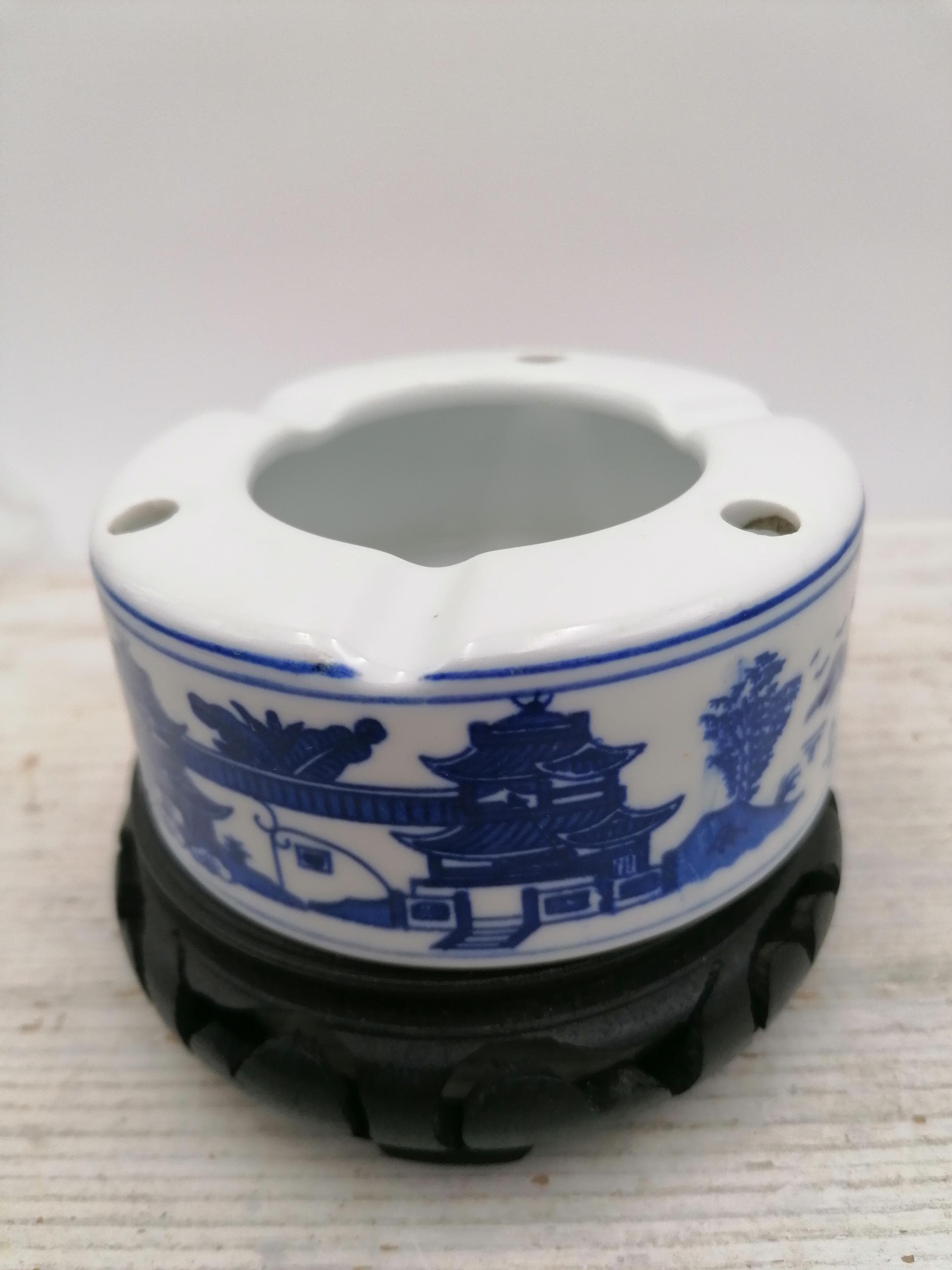 中国製　陶器飾り灰皿♥ 中国製 陶器飾り灰皿♥ 中国製 陶器飾り灰皿♥ 中国製 陶器飾り灰皿