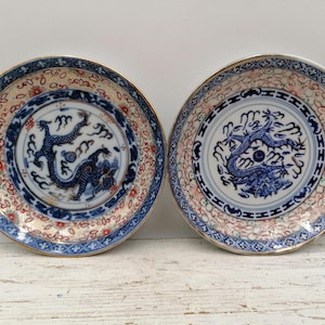 Assiette chinoise ancienne d'occasion - Arts de la table