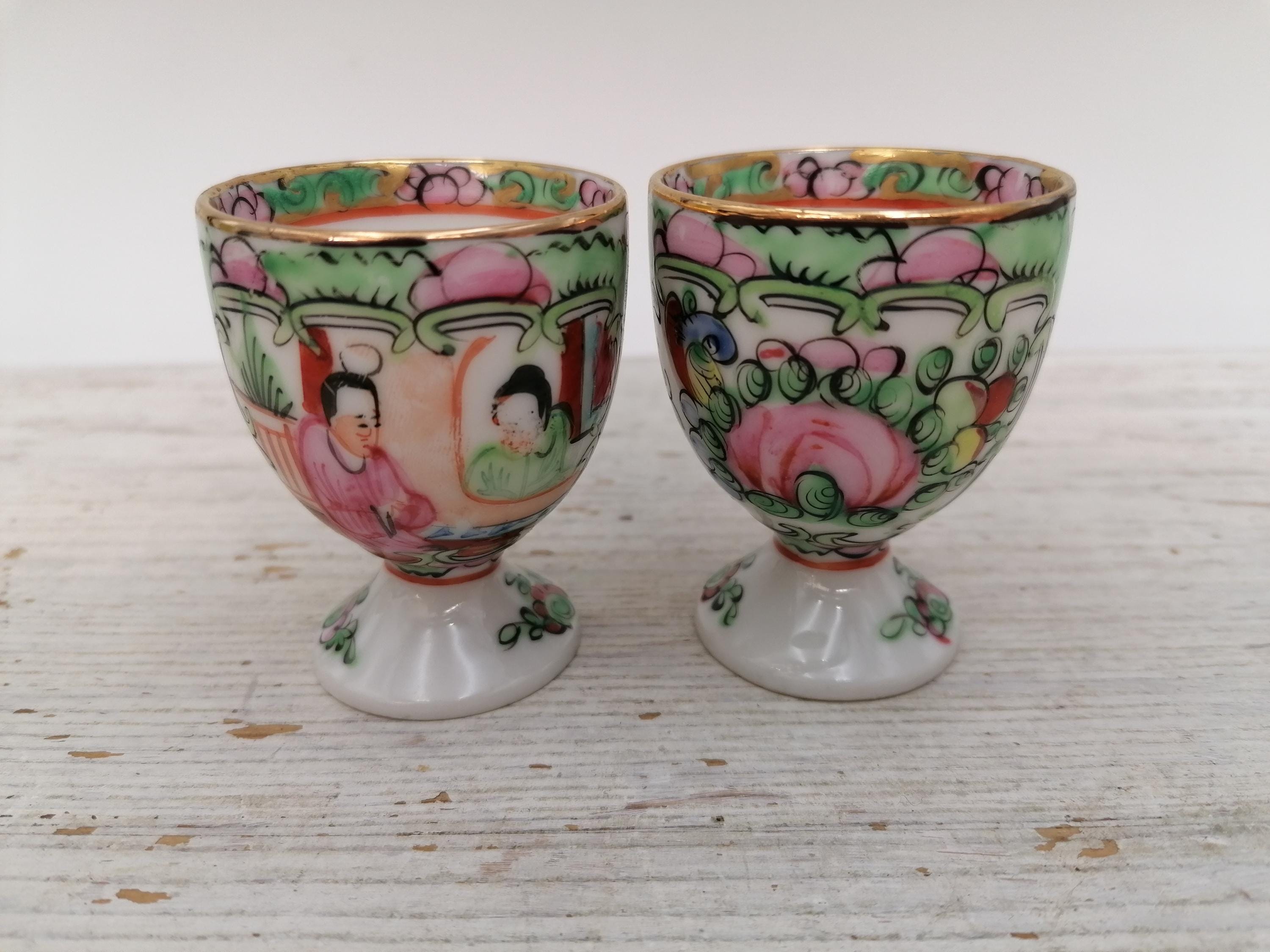 明治期 金彩色絵『双鯉文』高台鉢 足付鉢 飾り鉢 / 茶事 懐石道具 明治期 金彩色絵『双鯉文』高台鉢 足付鉢 飾り鉢 / 茶事