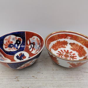 Asiatische 11,5 cm Suppenschüssel, Farbenfrohe Schüssel, Orientalische Porzellanschüssel, kleine Chinesische Schüssel