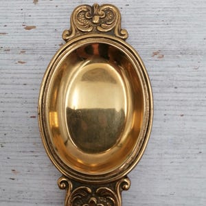 Vintage koperen plaat, gesneden koperen plaat, kleine koperen plaat, decoratieve messing plaat, messing plaat met natuurpatroon