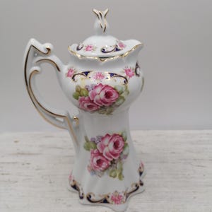 Porcelain 7&quot;Vase, Flower Decor Vase,Portuguese Vase,vase from portugal ,Rare Vase Carli brinde antique vase, collection vase