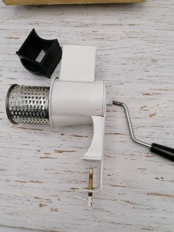 Antique Universal Manual Juicer Vintage Metal Multipurpose White Juice Squeezer Vintage Kitchenware Etsy Canada