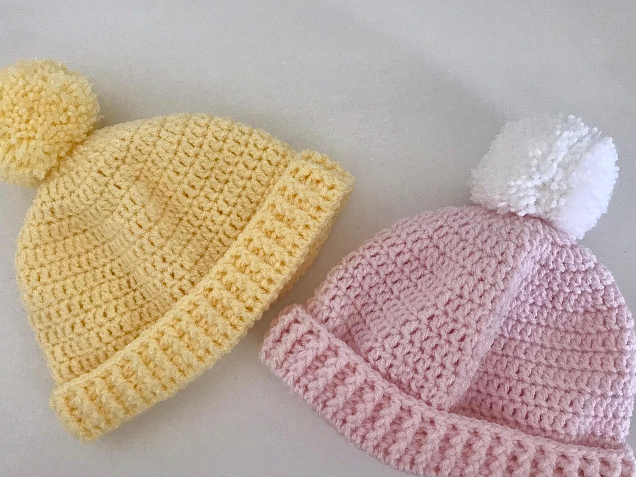 Winter Baby Hat Unisex Winter Baby Hat Crochet Winter Baby Etsy