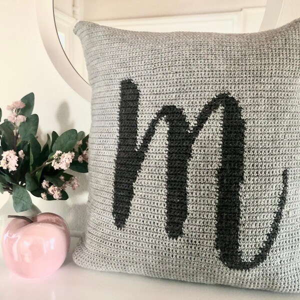 Crochet Pillow Cover Etsy