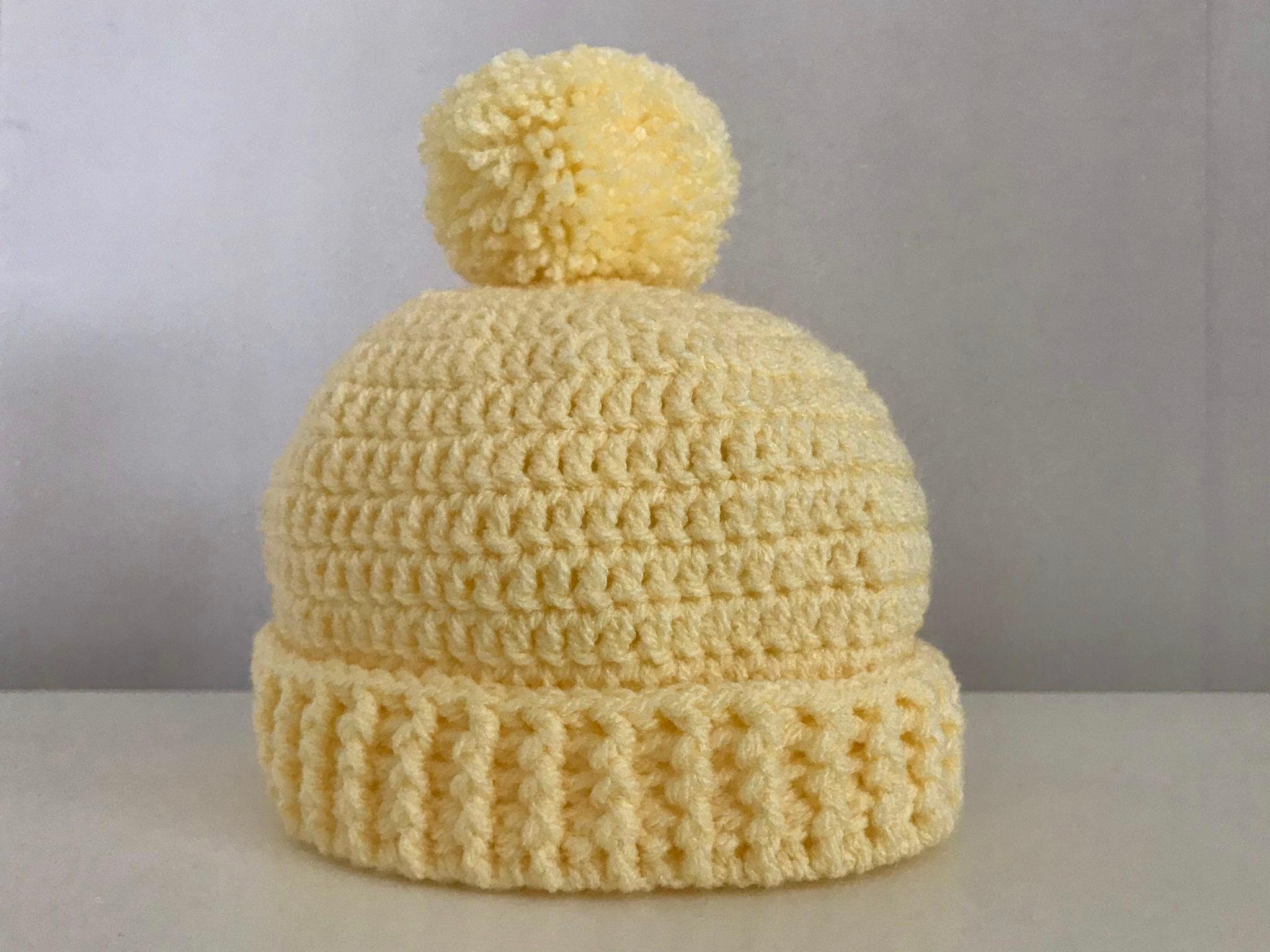 Winter Baby Hat Unisex Winter Baby Hat Crochet Winter Baby Etsy