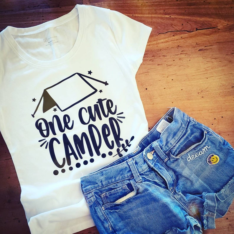 One cute camper tshirt