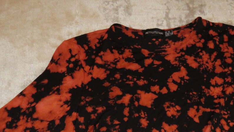 Ruched tie dye top