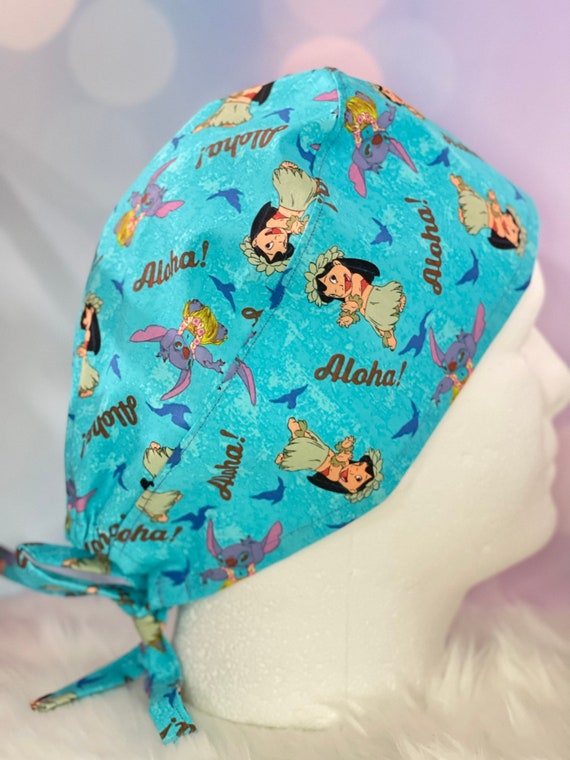 Unisex Lilo and Stitch Surgical Cap 