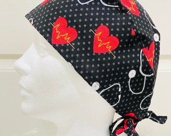 Unisex surgical cap scrub cap/OR cap/surgeons cap/nurses cap/ clinics/ dentist/veterinarians/pediatrics/lab cap with medical prints