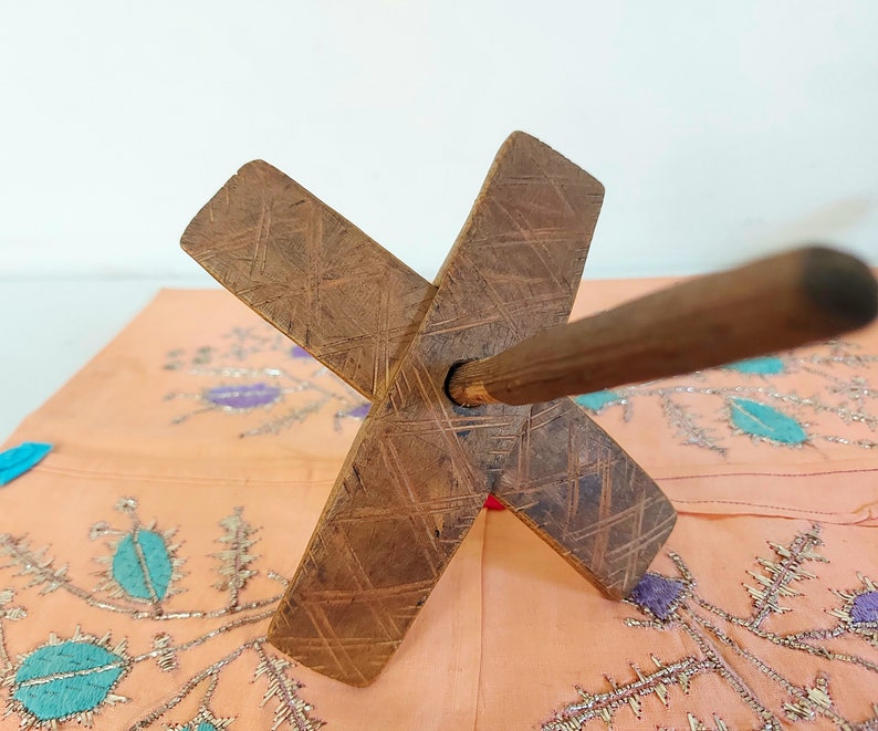 Antique Turkish Drop Spindle Hand Carved Spindle Handmade Etsy