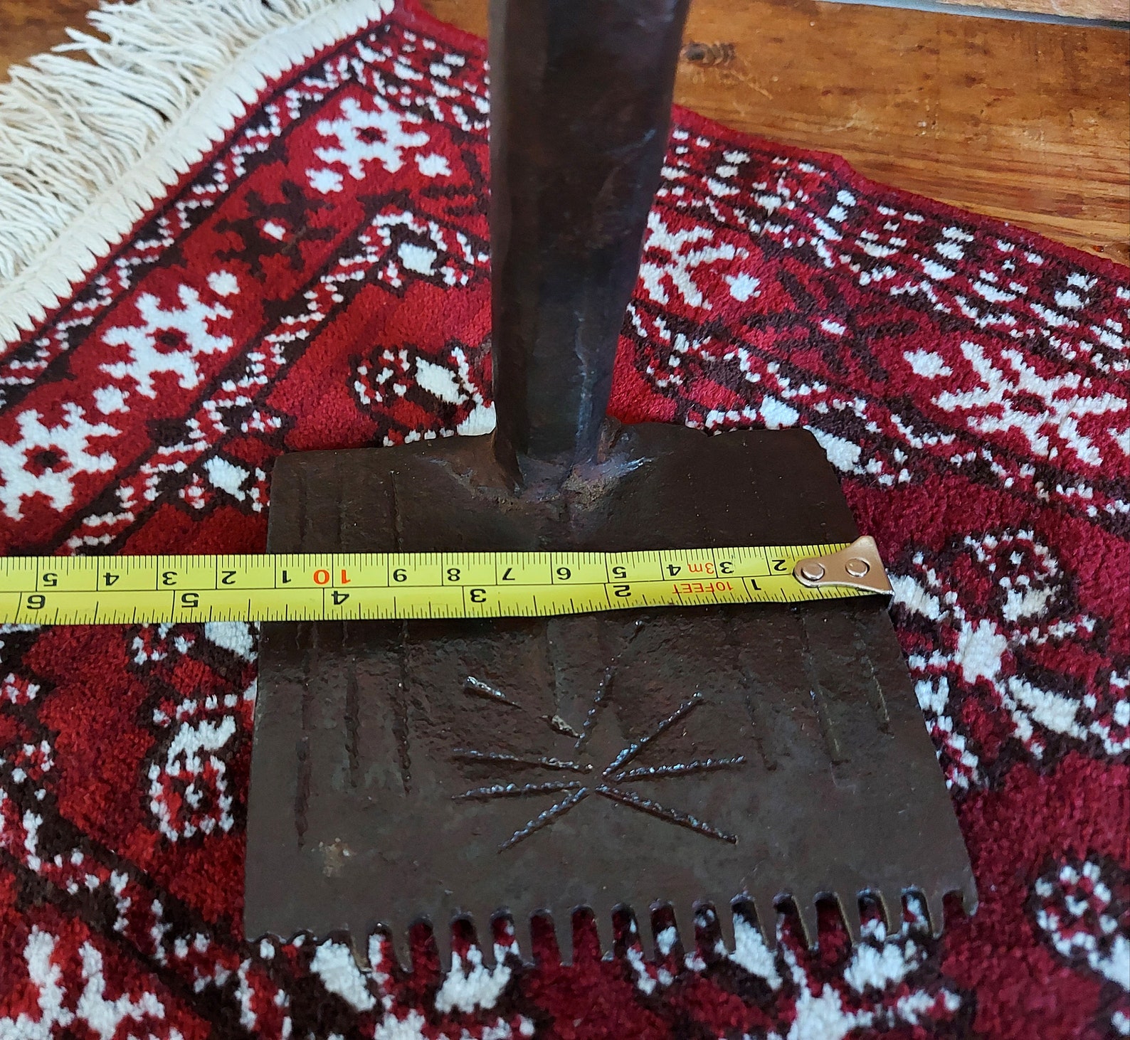 Antique Iron Turkish Carpet Comb Weaving Comb Weaving Etsy