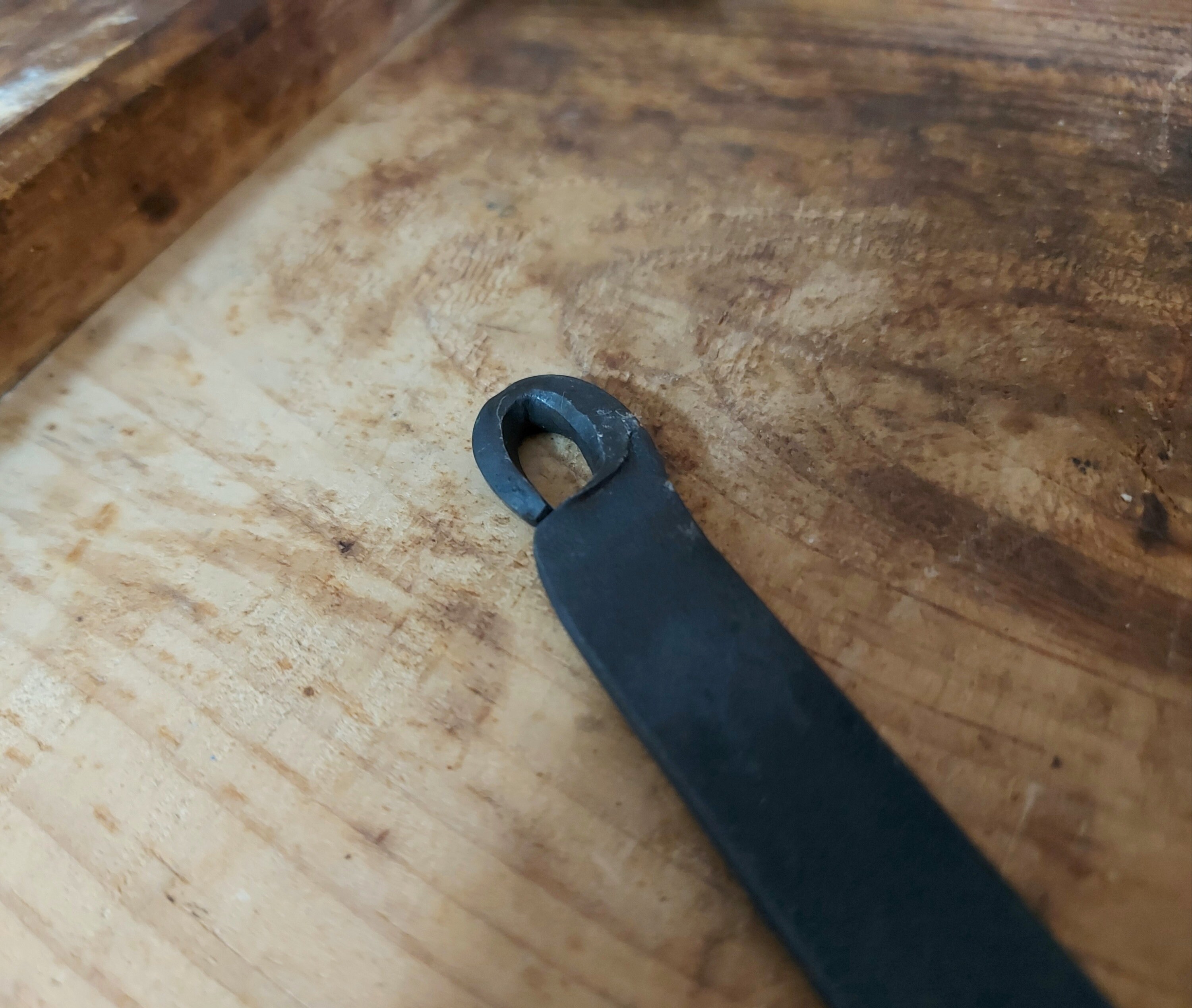 Antique Metal Dough Hand Scraper Cast iron Scraper Antique Etsy