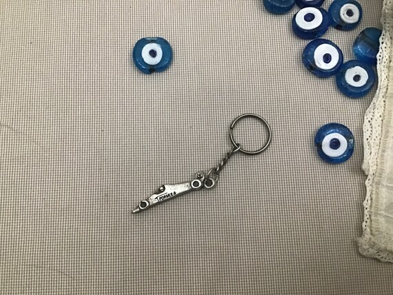 Vintage Formula One Keychain, F1 Key Chain, Formul