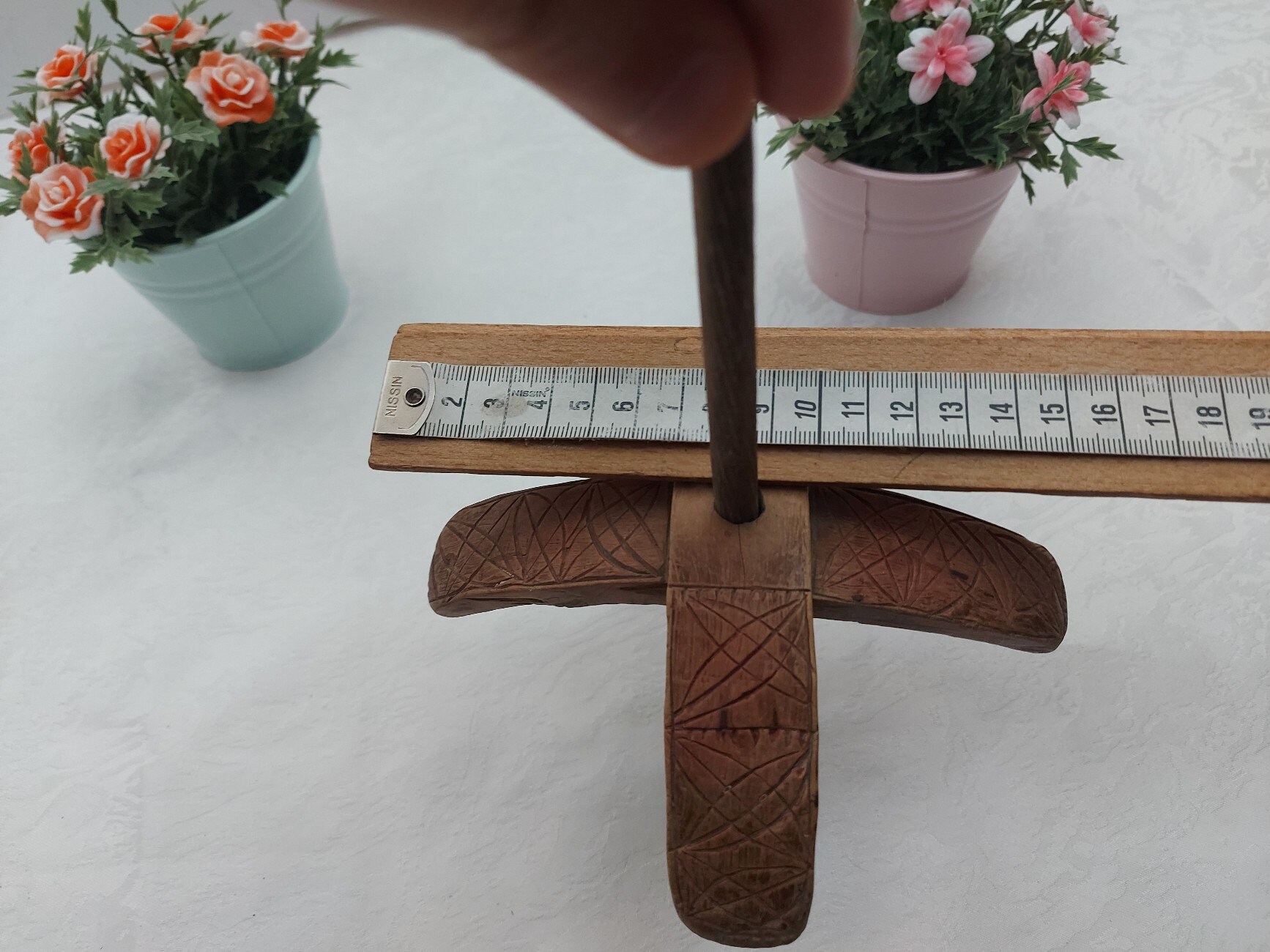 Antique Turkish Spindle Hand Carved Drop Spindle Handmade Etsy