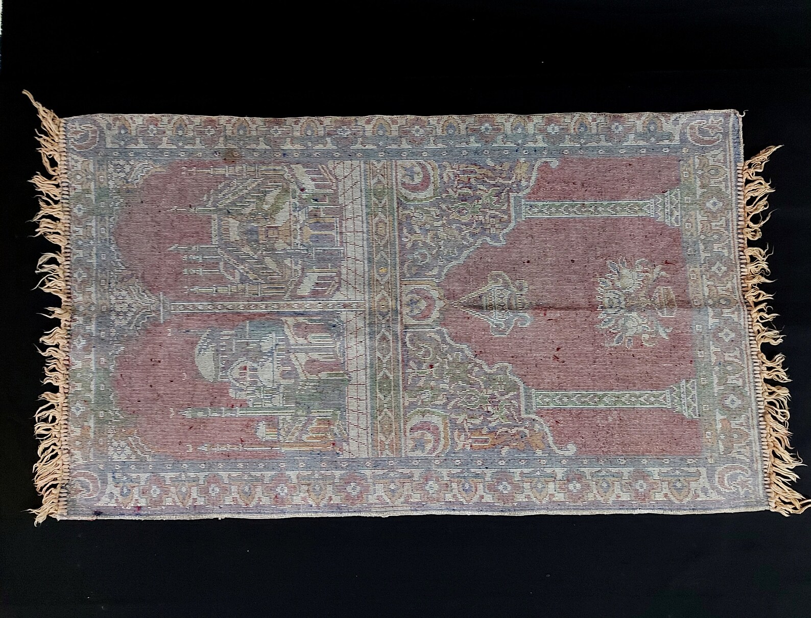 Vintage Prayer Rug Prayer Mat islamic Rug Rustic Rug Wal Etsy