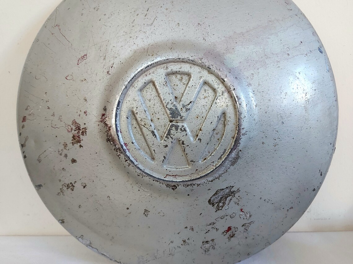 Vintage Volkswagen Hubcaps Original Gray Hub Caps Volkswagen Etsy