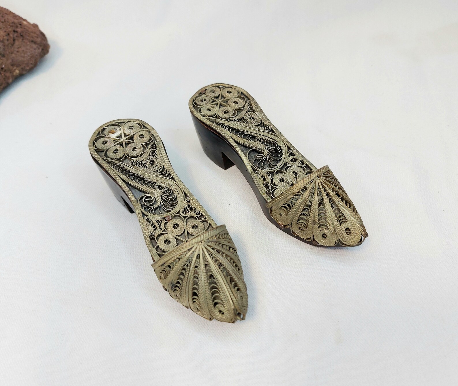 Vintage Filigree Clogs Turkish Bath Sandals Clogs Turkish Etsy