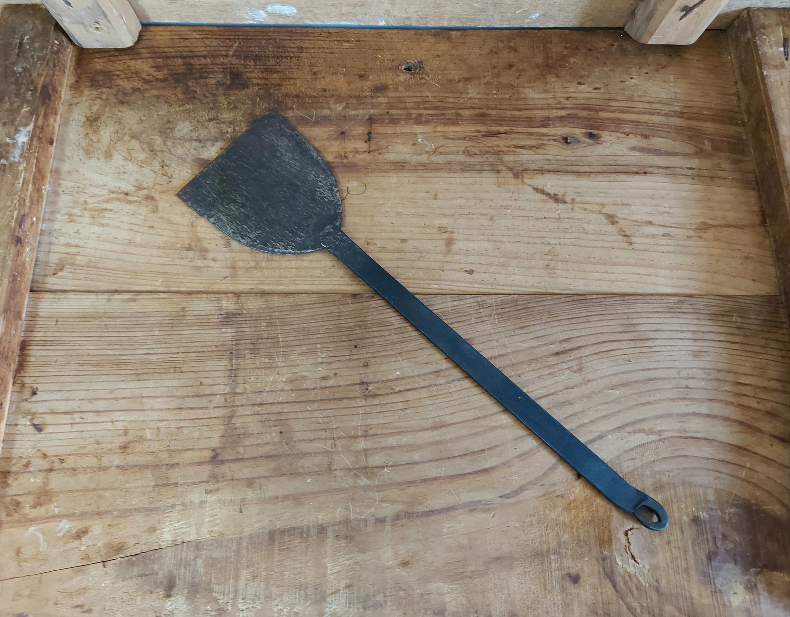Antique Metal Dough Hand Scraper Cast iron Scraper Antique Etsy