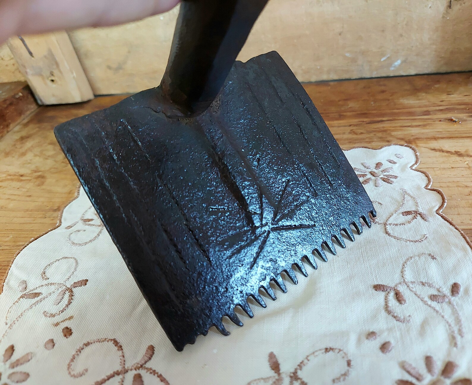 Antique Iron Turkish Carpet Comb Weaving Comb Weaving Etsy