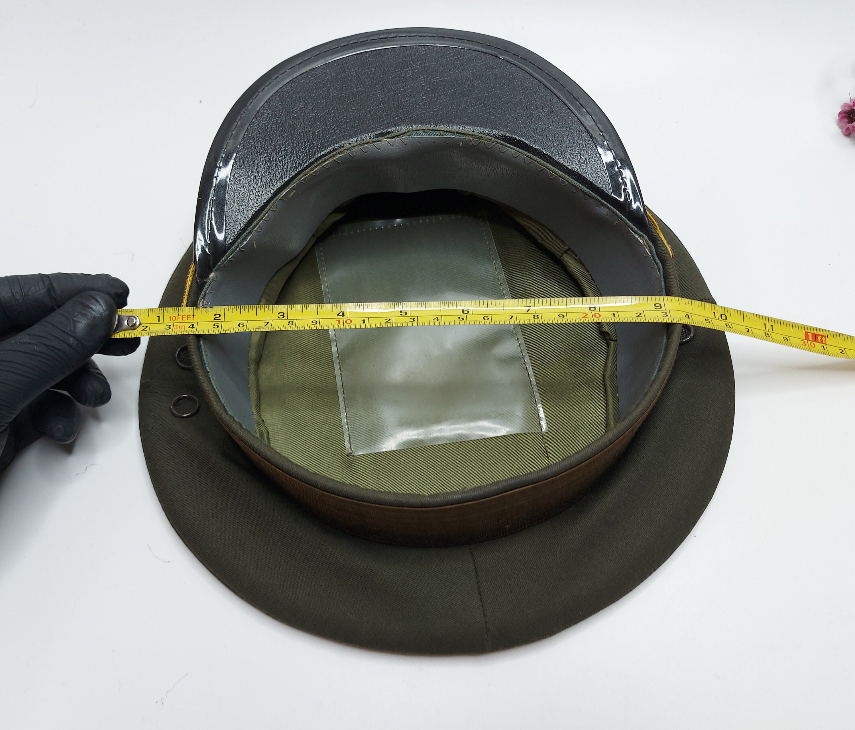 Vintage Original Turkish Officer Cap 