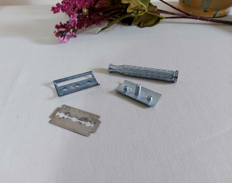 YUMA Razor Slim Handle Safety Razor Changable Bladem Razor Etsy