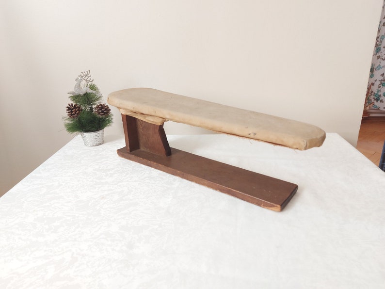 Vintage Primitive Small Wood Table Top Ironing Board Antique Etsy