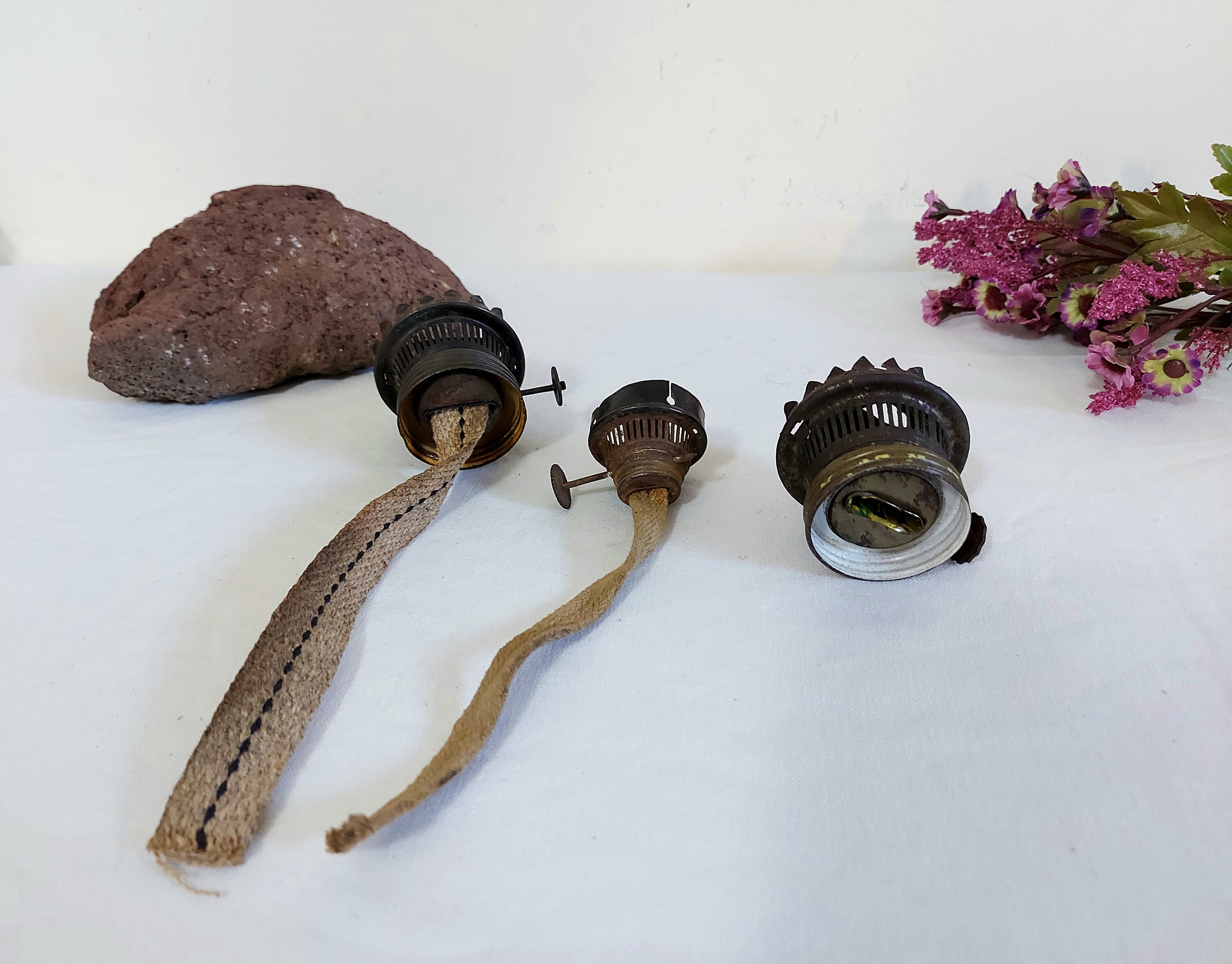 Vintage Kerosene Oil Lamps Mechanism 3 PCS Lamp Repair Part Etsy UK