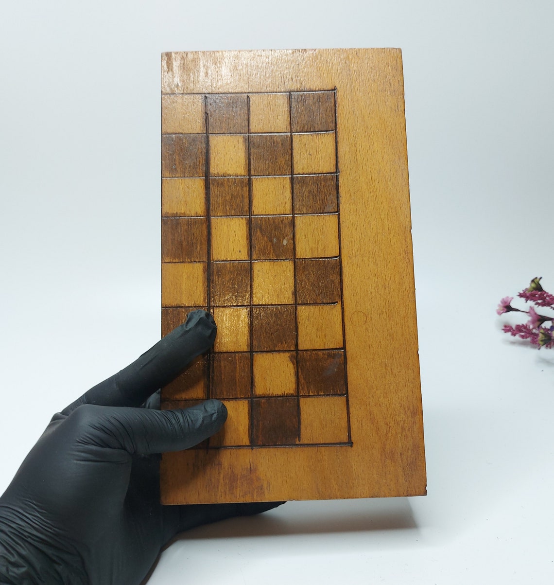 Vintage Backgammon Board Turkish Tavla Dama Game Board. Etsy