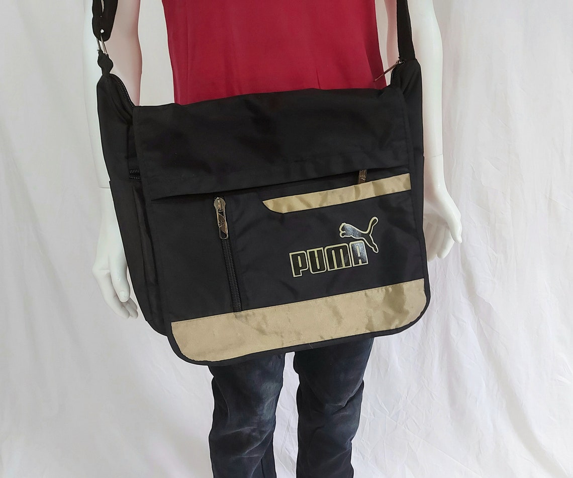 Vintage Puma Messenger Bag Cross Bag Shoulder Bag Puma Logo Etsy UK