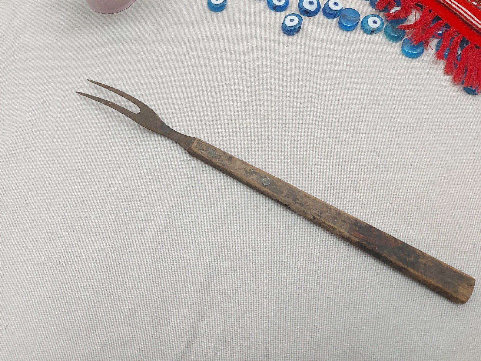 Vintage Long Handle FORK Huge Kitchen Fork Retro Kitchen Etsy