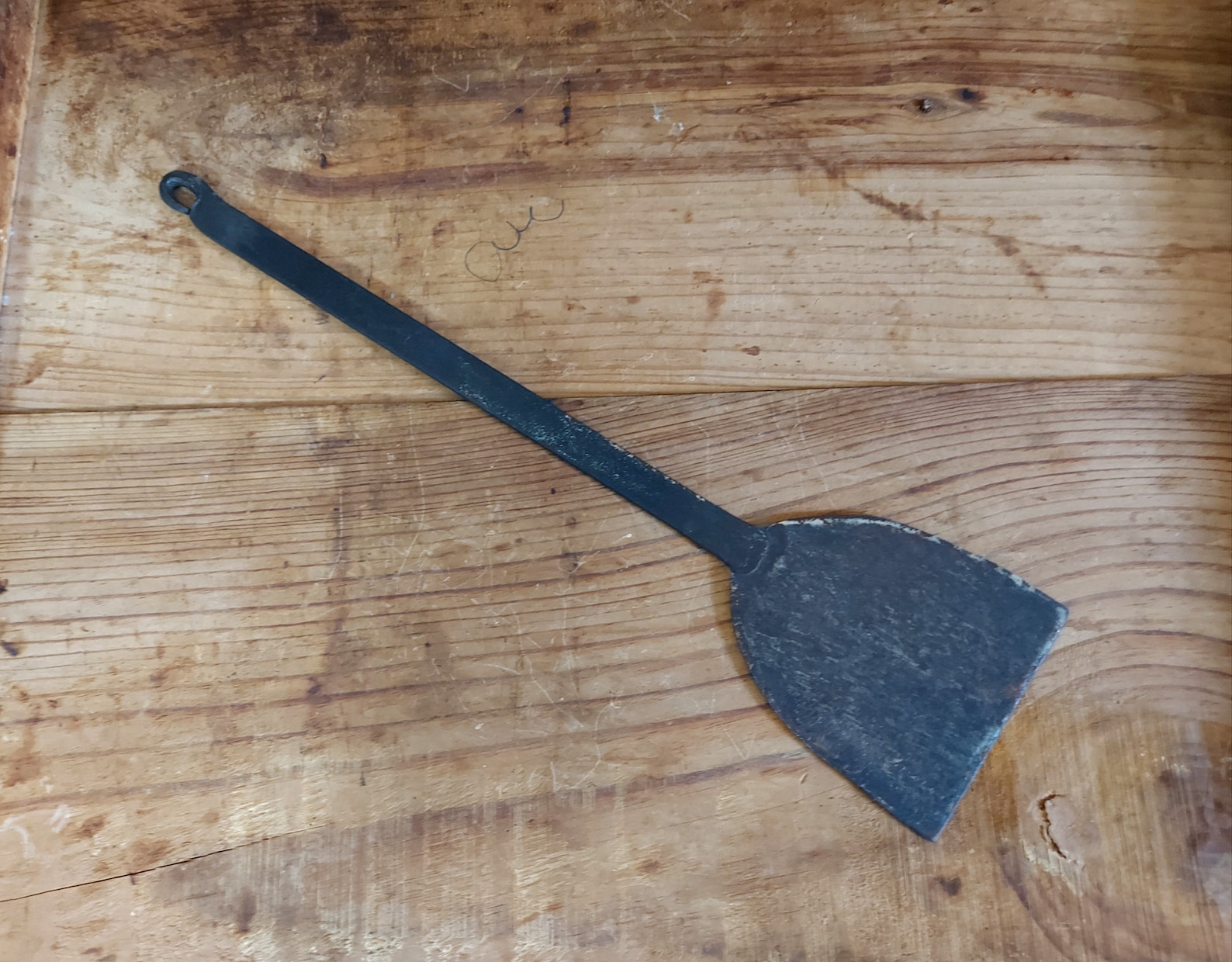 Antique Metal Dough Hand Scraper Cast iron Scraper Antique Etsy