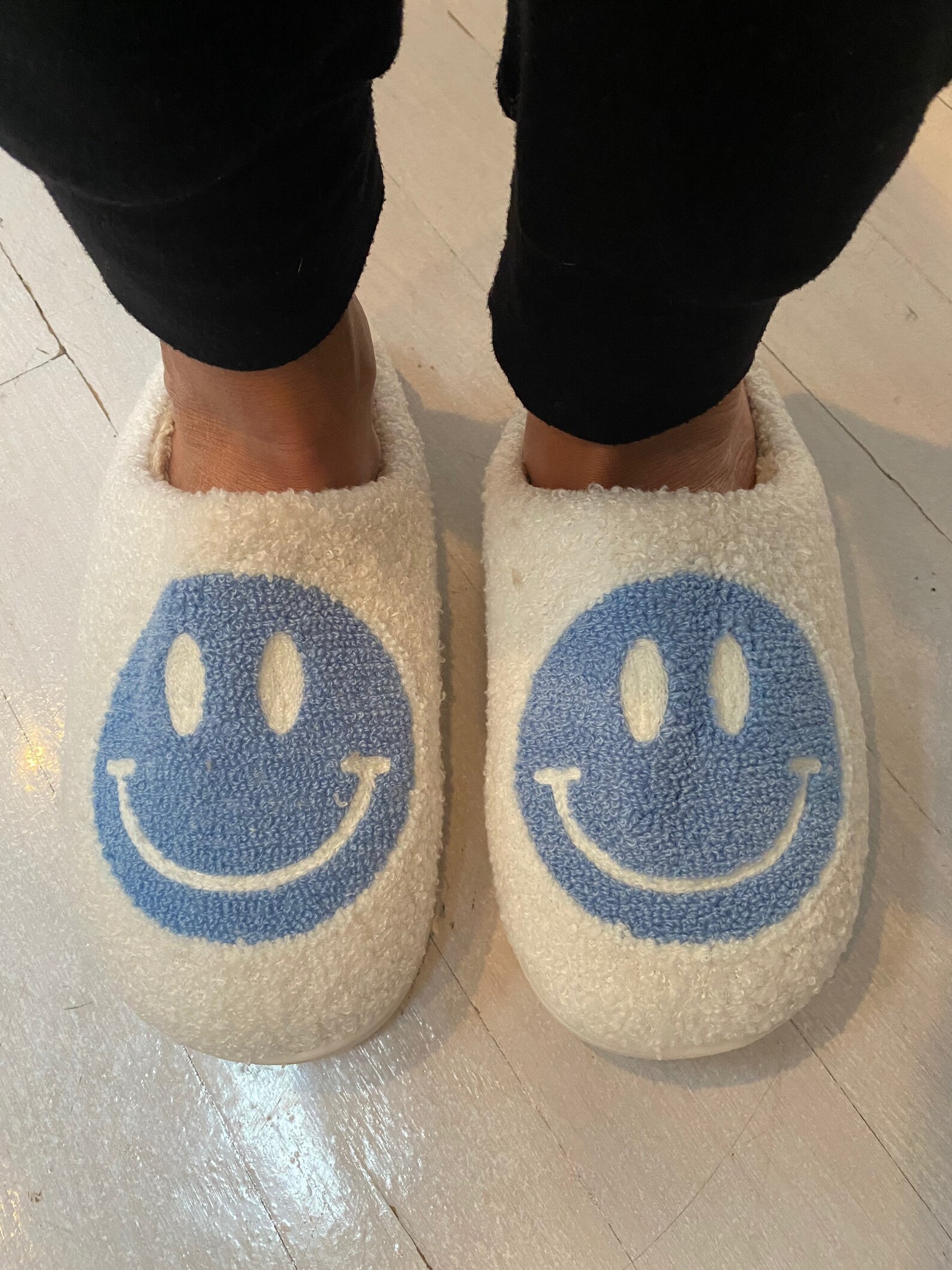 Smiley Face Slippers/ Smile Slippers/ Happy Face Slippers/ Etsy