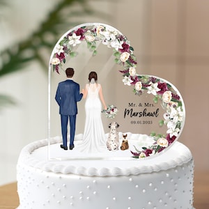 Father Of The Bride Gift From Daughter - Acrylic Desk Sign With Dad & Daughter Hug Silhouette