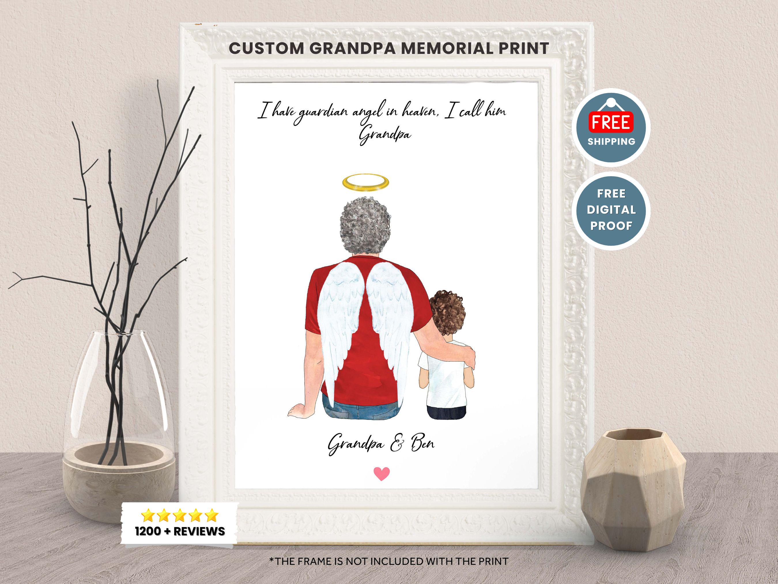 HYHYDHP Grandpa Gifts Wallet Card From Granddaughter