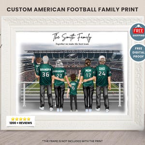 Philadelphia Eagles 'Watching With Daddy' Toddler Long Sleeve T-Shirt – Unisex Baby