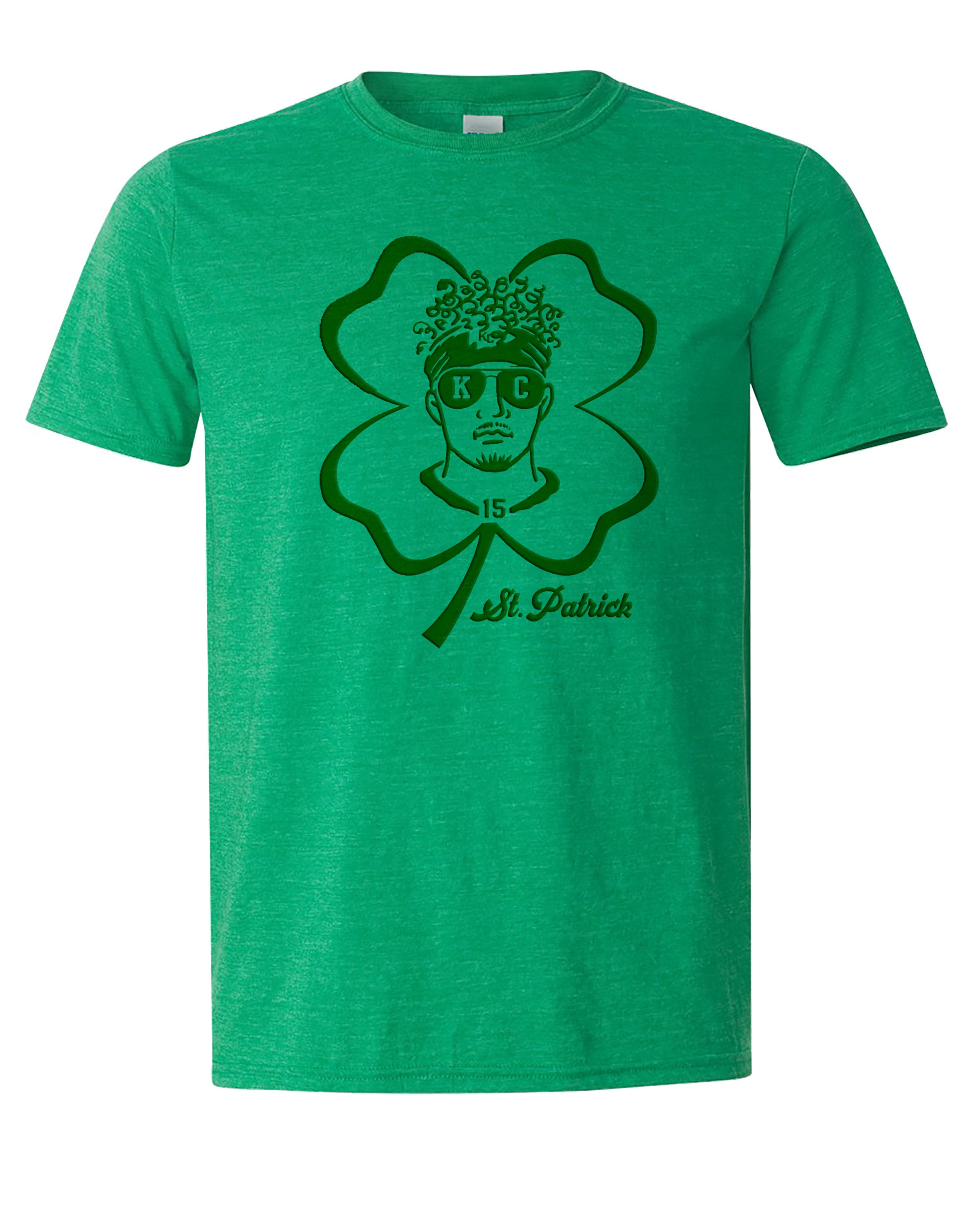 St. Patrick Mahomes Day Stampa verde T-Shirt T-shirt | Etsy