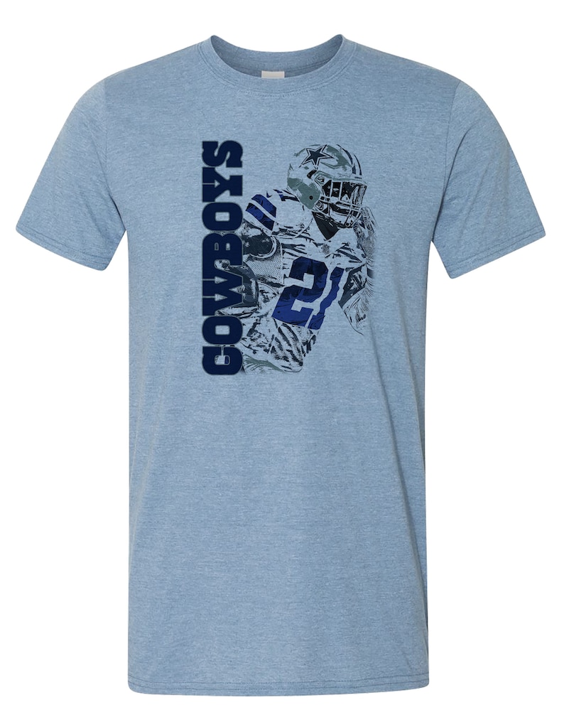Dallas Cowboys Number 21 T-Shirt Super soft men's | Etsy