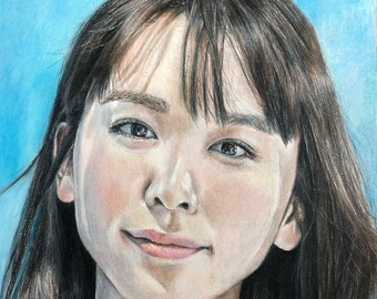 couples. Personalized and Memorable gift for friends Customized families Hyperrealistic Color Sketching from photo