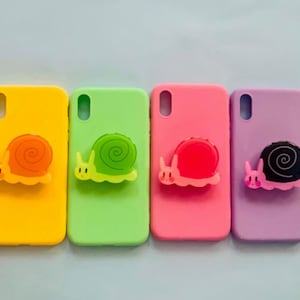 Téléphone portable escargot