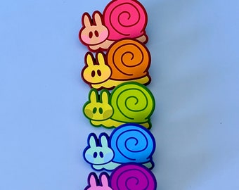 Alfileres de caracol, Pin de esmalte, Insignia de pin, Arte de caracol, Regalo para amante de los caracoles, Pin Kawaii, Accesorios de caracol, Decoración de caracol, Regalo de caracol