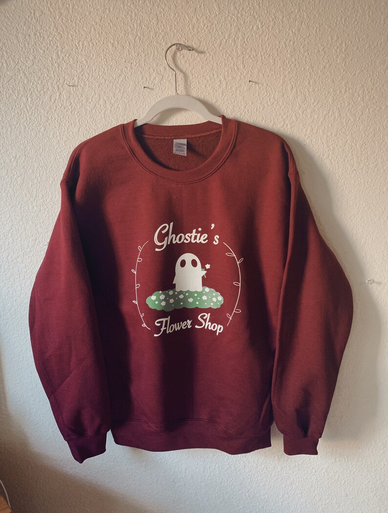 Halloween Gift Ghost Sweater Halloween Crewneck Etsy