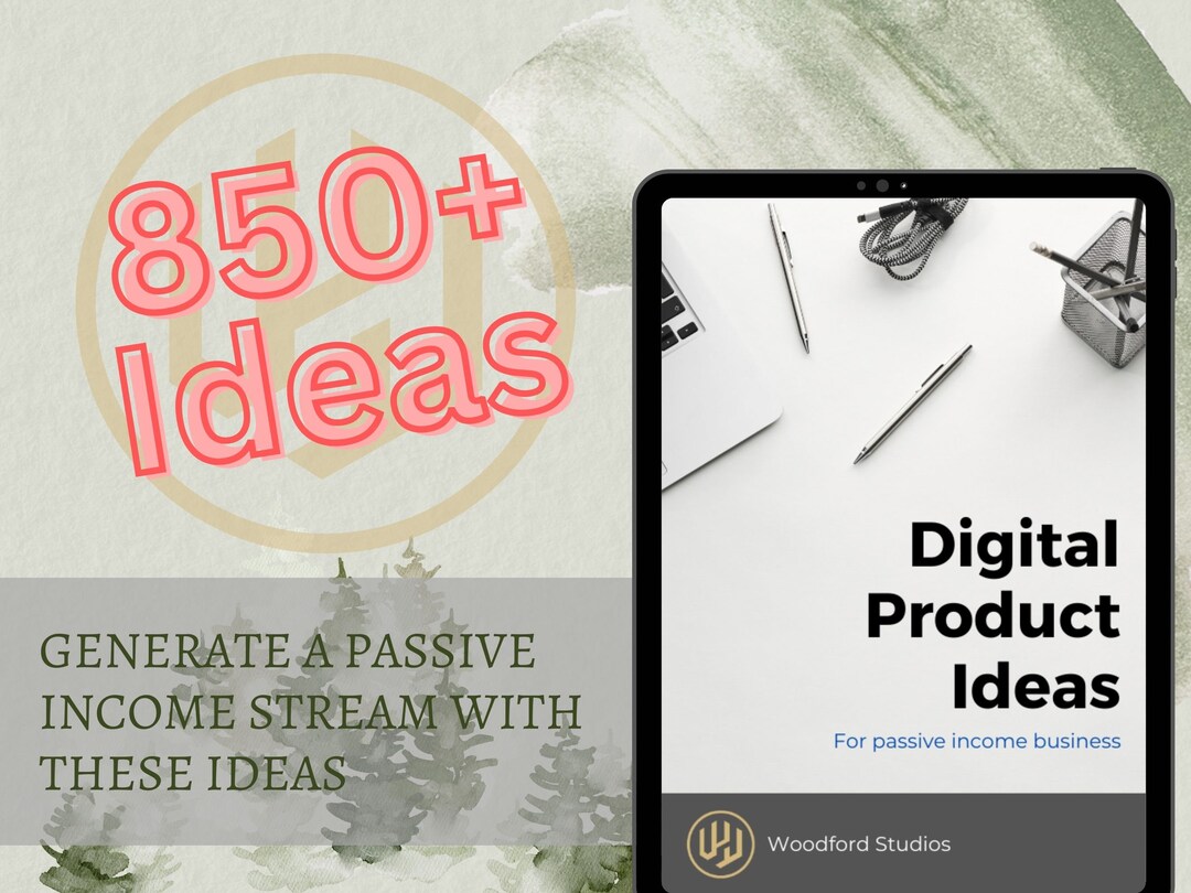 Sell on Etsy Digital Product Ideas Passive Income Instant Download Make ...