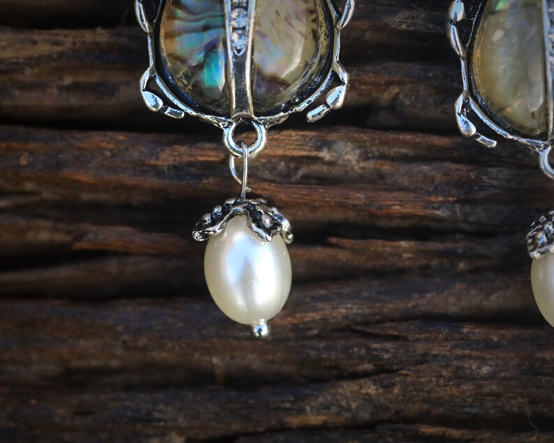 Boucles d/'oreilles Art D\u00e9co Clous Argent\u00e9 Gothique Insecte Scarab\u00e9e Col\u00e9opt\u00e8re Etoile T\u00eate de Mort Perle Mariage 1920s Vintage Style