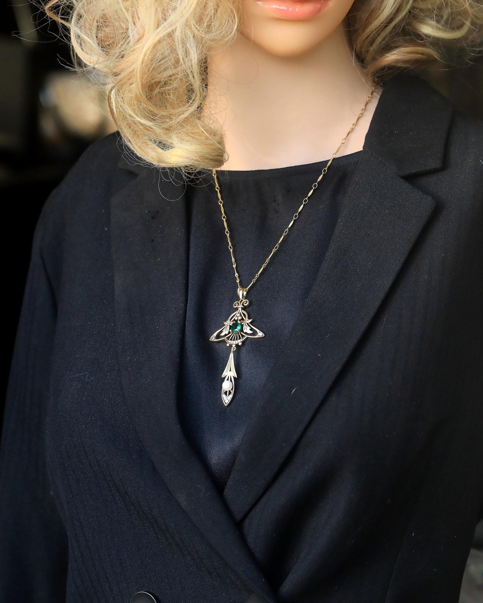 Christian Dior Superbe Parure Complète Vintage 1980/90 :Collier