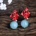 Boucles D'oreilles CLIP ON NON Percées Pinces Pendante - UK