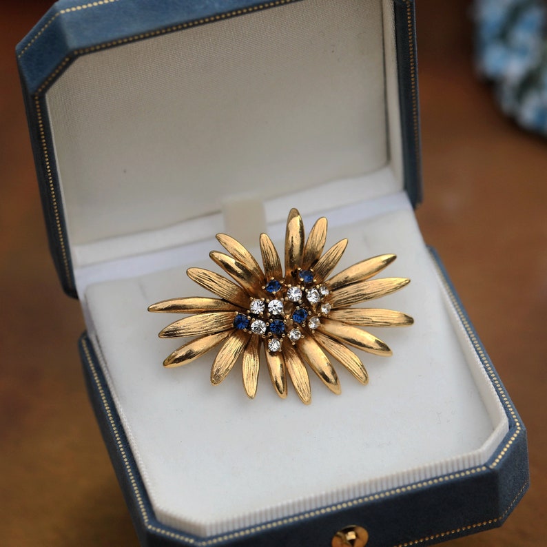 Superbe Broche/pendentif Art Déco - Plaqué Or Rose - Années 1920/30 - Occasion