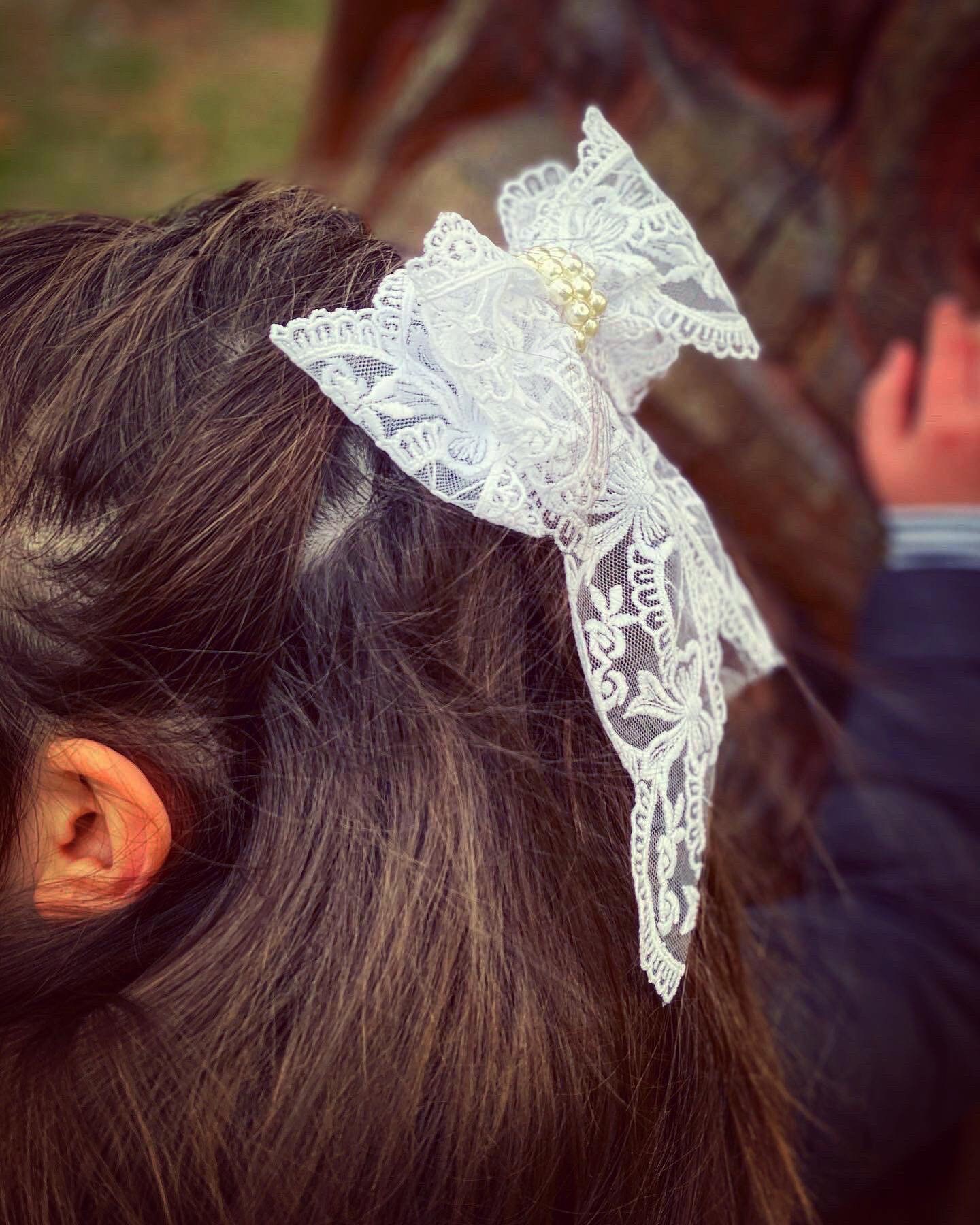 Handmade Hair Barrettes for Girls and Women/ Lace Hair Clips Etsy