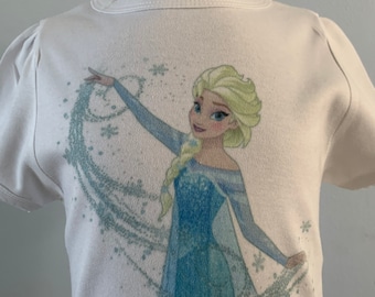 Frozen Elsa- T-shirt magique